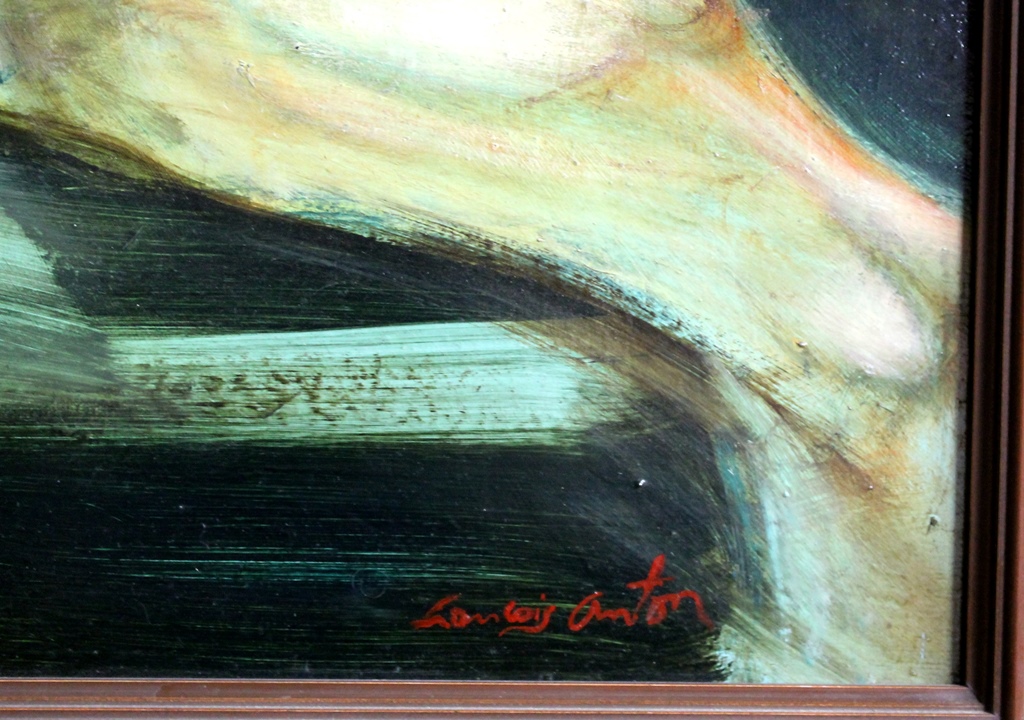 "La Mêlée", Huile Sur Toile-photo-3