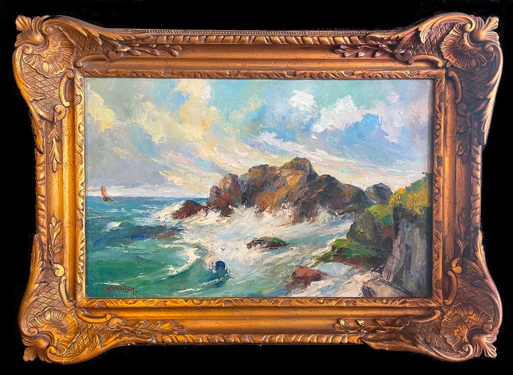 Coastal Landscape, Charles Frolich