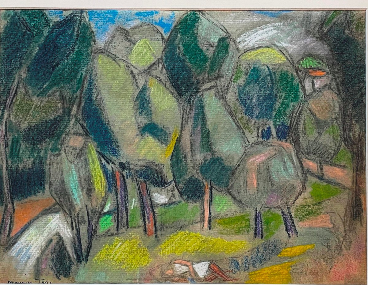 Maurice TÊTE (1881-1948) Pastel