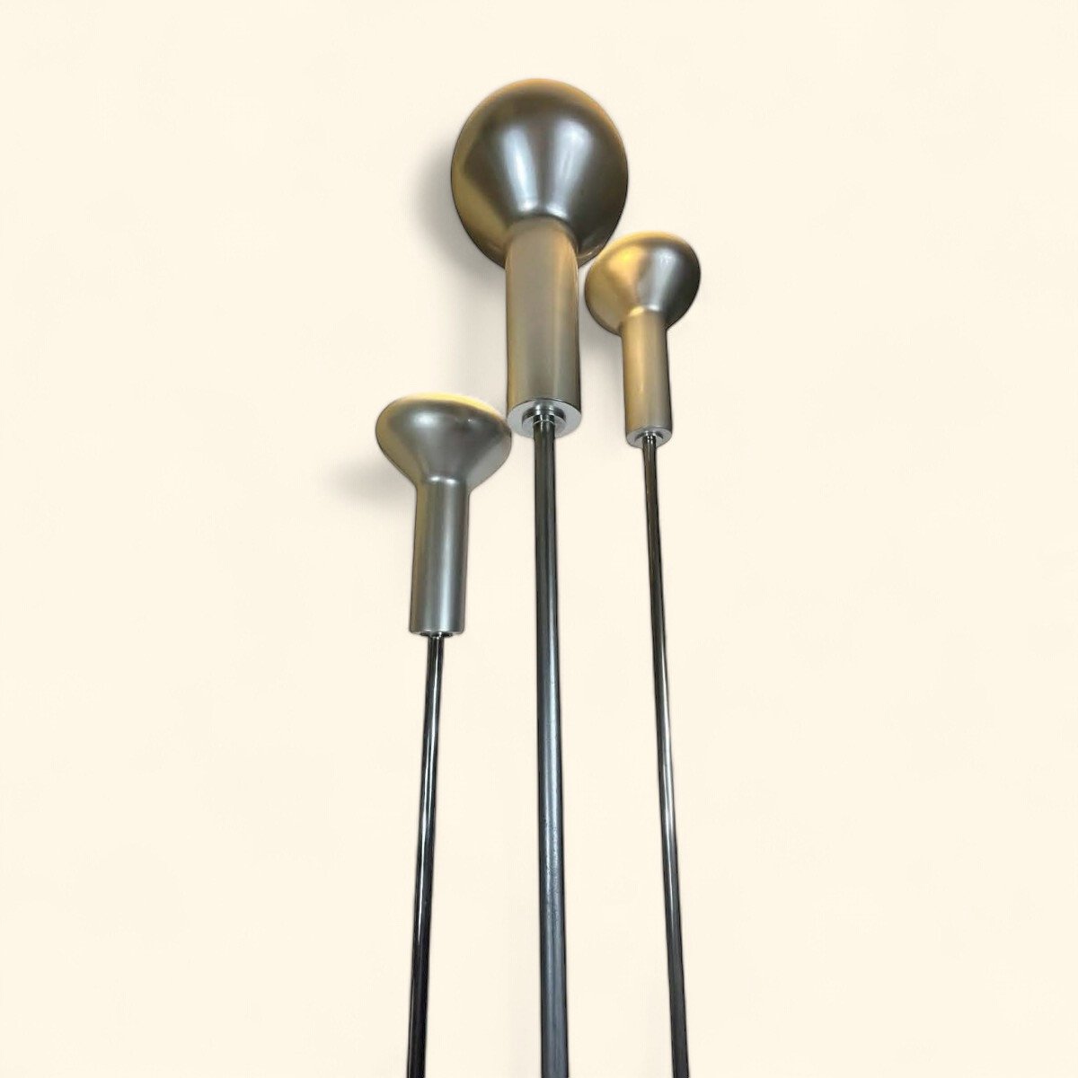 Three Floor Lamps Model #1073 By Gino Sarfatti / Arteluce-photo-4