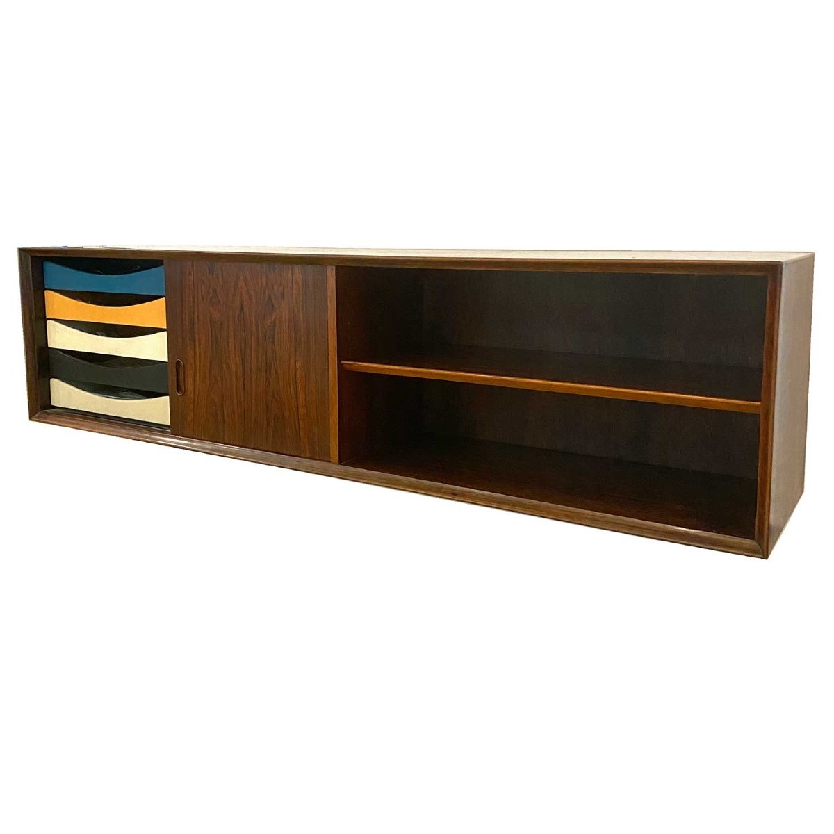 Arne Vodder Sibast Rosewood Wall Cabinet 60s-photo-4