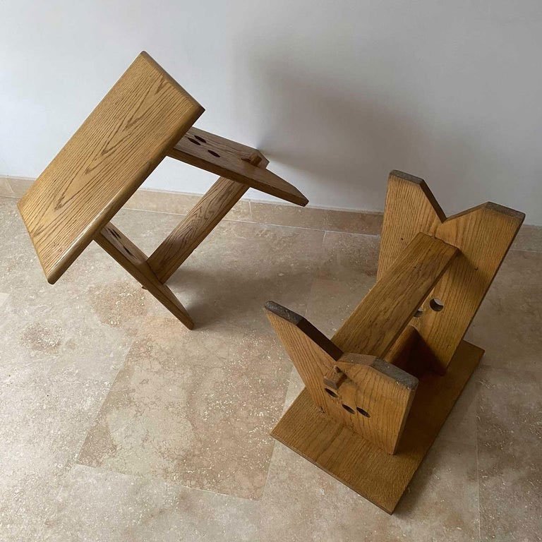 Chamonix Oak Stool Christian Durupt-photo-3