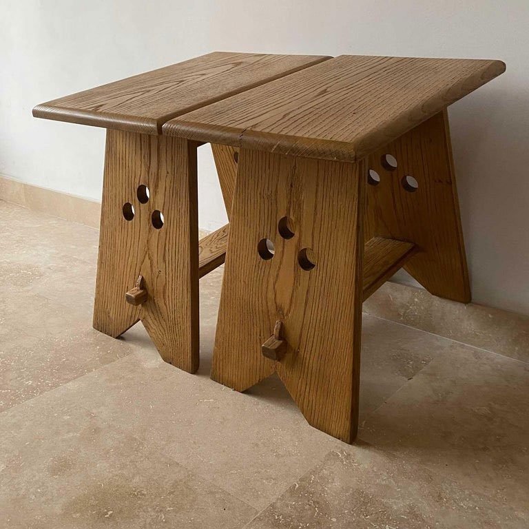 Chamonix Oak Stool Christian Durupt-photo-4