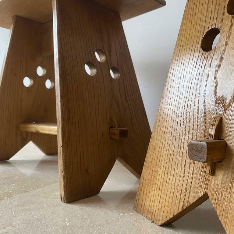 Chamonix Oak Stool Christian Durupt-photo-1