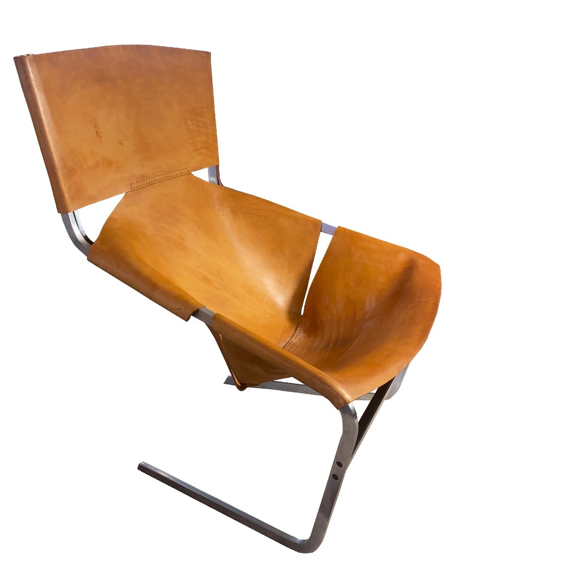 Pierre Paulin Fauteuil F444 En Cuir Artifort 1963