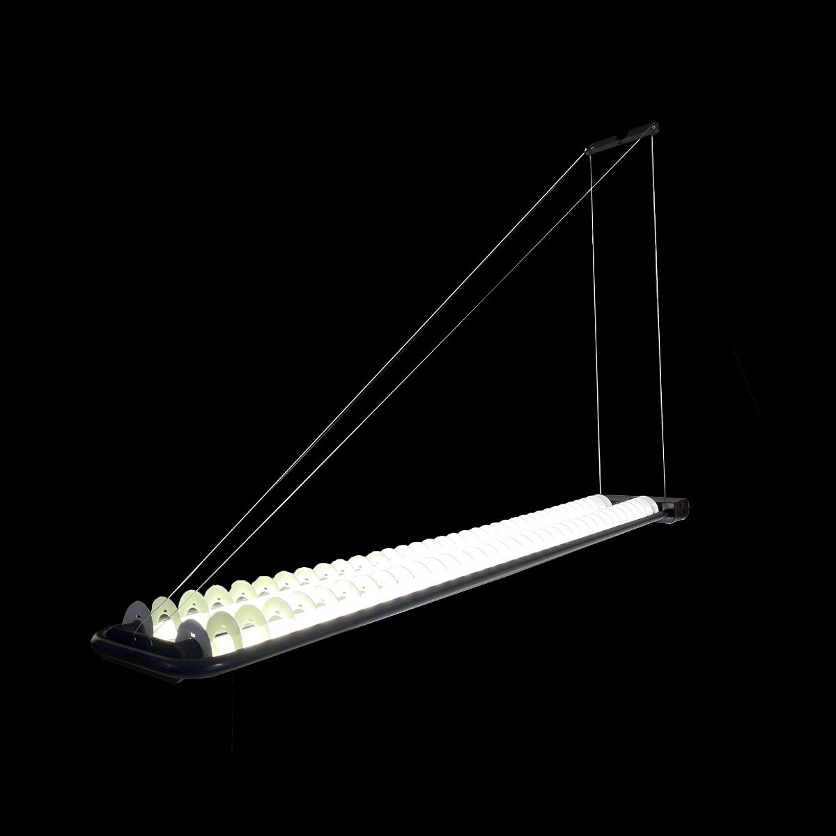 Zerbetto Neon Double Tube Floor Lamp 1981-photo-2