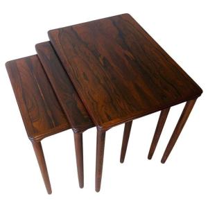 Set Of 3 Nesting Tables Randers Mobelfabrik Denmark