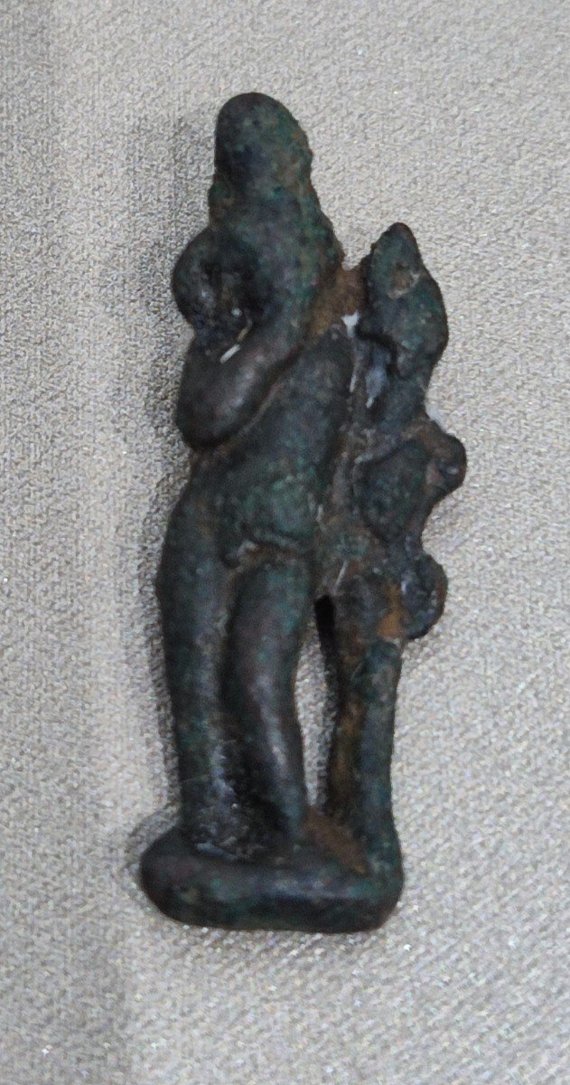 Bronze Amulets, Egypt, Ptolemaic Period.-photo-2