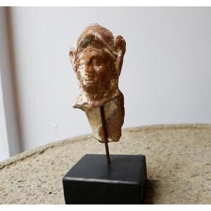 Head Of Ephebe. Hellenistic Period. 3rd Century Bc
