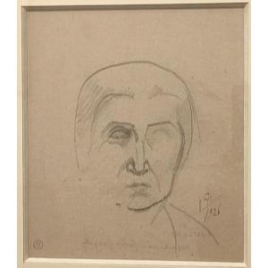 Julio Gonzalez. Drawing Dated 1926