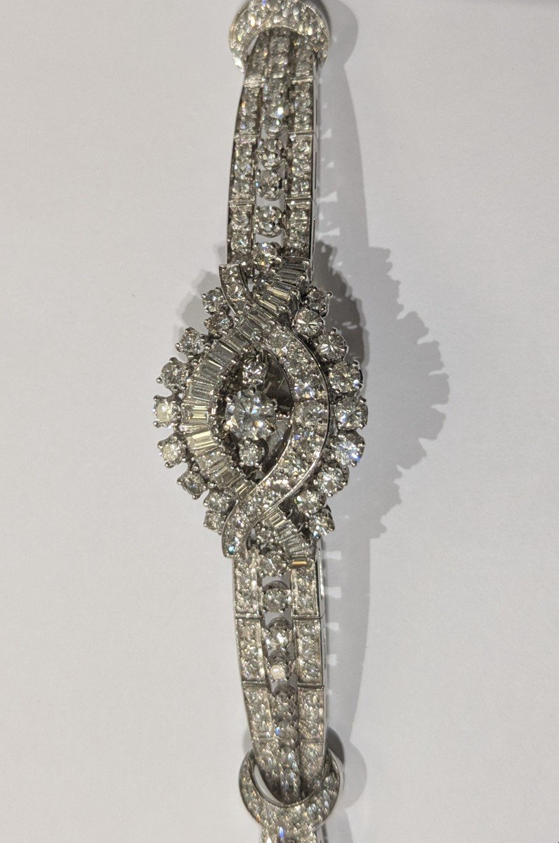 Secret Watch In White Gold, Platinum And Diamonds - Circa 1960-photo-1