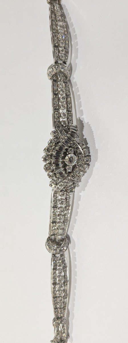 Secret Watch In White Gold, Platinum And Diamonds - Circa 1960-photo-5