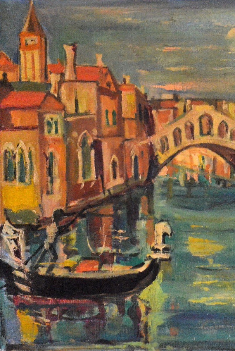 « Venise » Emmanuel Bocchieri (1910- 1998)-photo-3