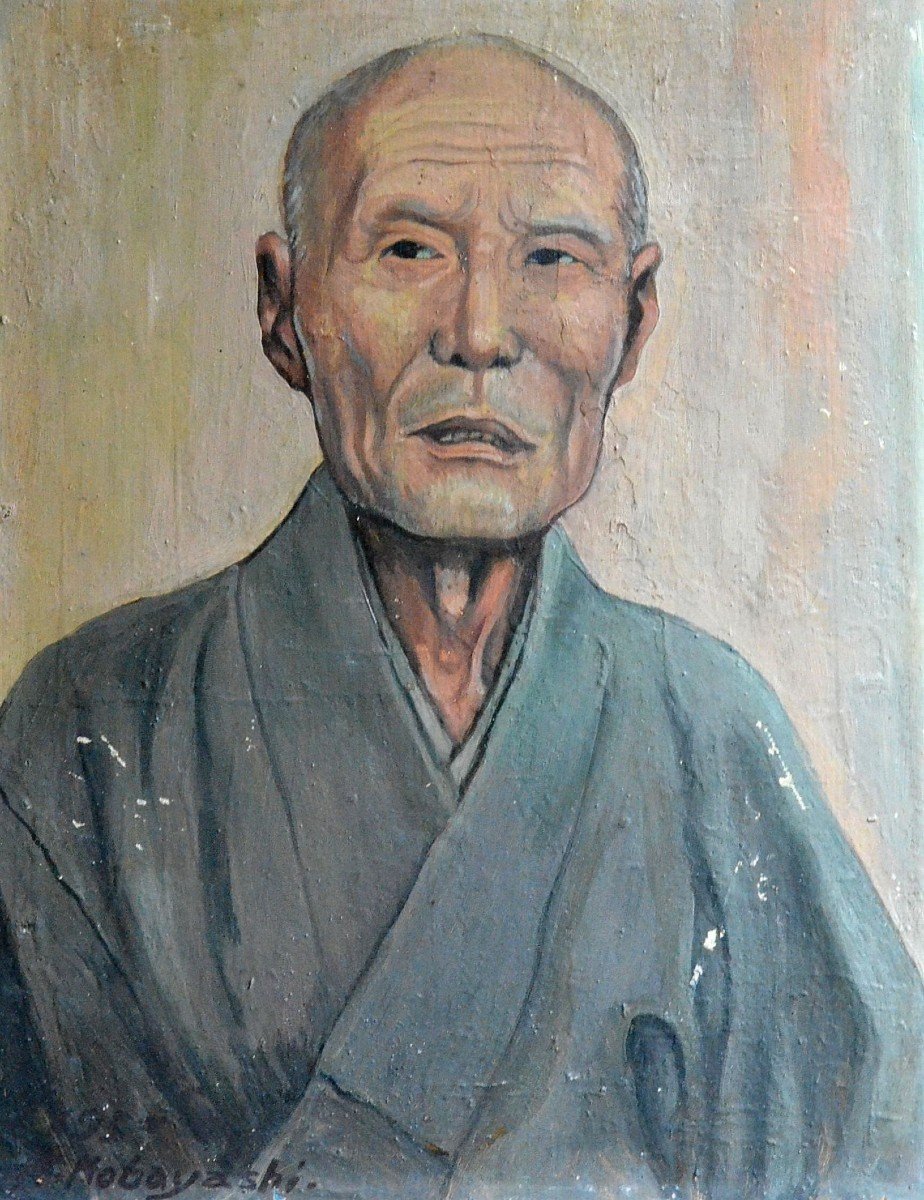 “portrait Of A Japanese Sage” Kobayashi.-photo-2