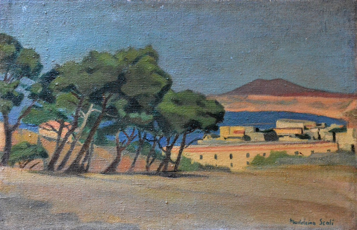 "La baie d'Oran" Madeleine Scali (1911 – 2000) 