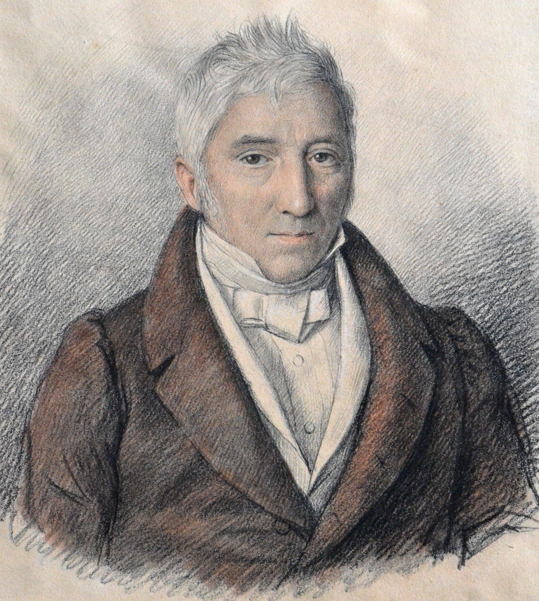 Portrait Of A Man Around 1830. (drawing)