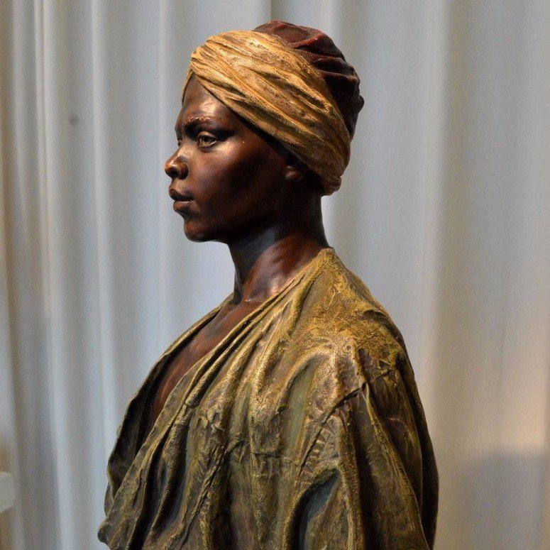 Bust Of A Young Moor (detail).-photo-4