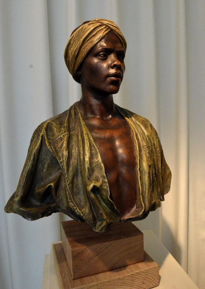 Bust Of A Young Moor (detail).-photo-5