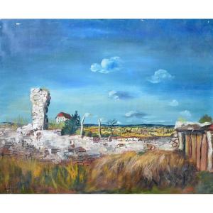 « Ruines » Gabriel Zendel (1906 – 1992)