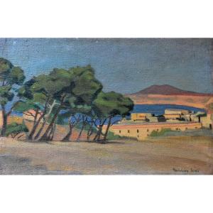 "La baie d'Oran" Madeleine Scali (1911 – 2000) 