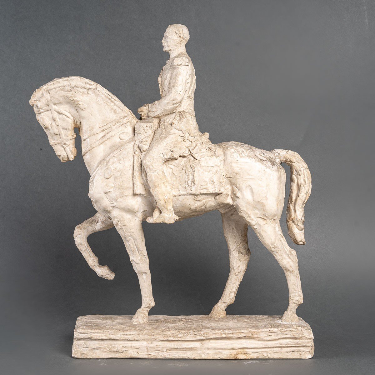 Plaster Sketch Of The Monument To Marshal Foch By Robert Wlerick-photo-2