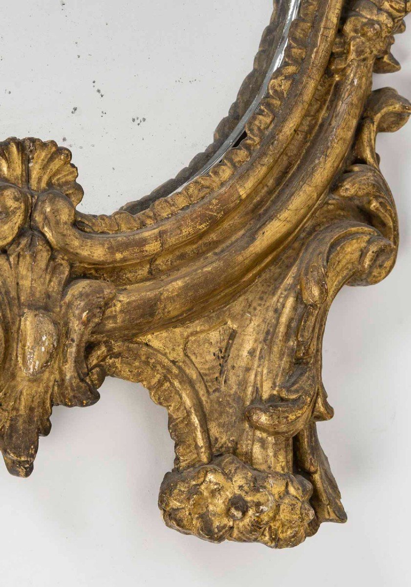 Louis XV Period Mirror Frame-photo-2