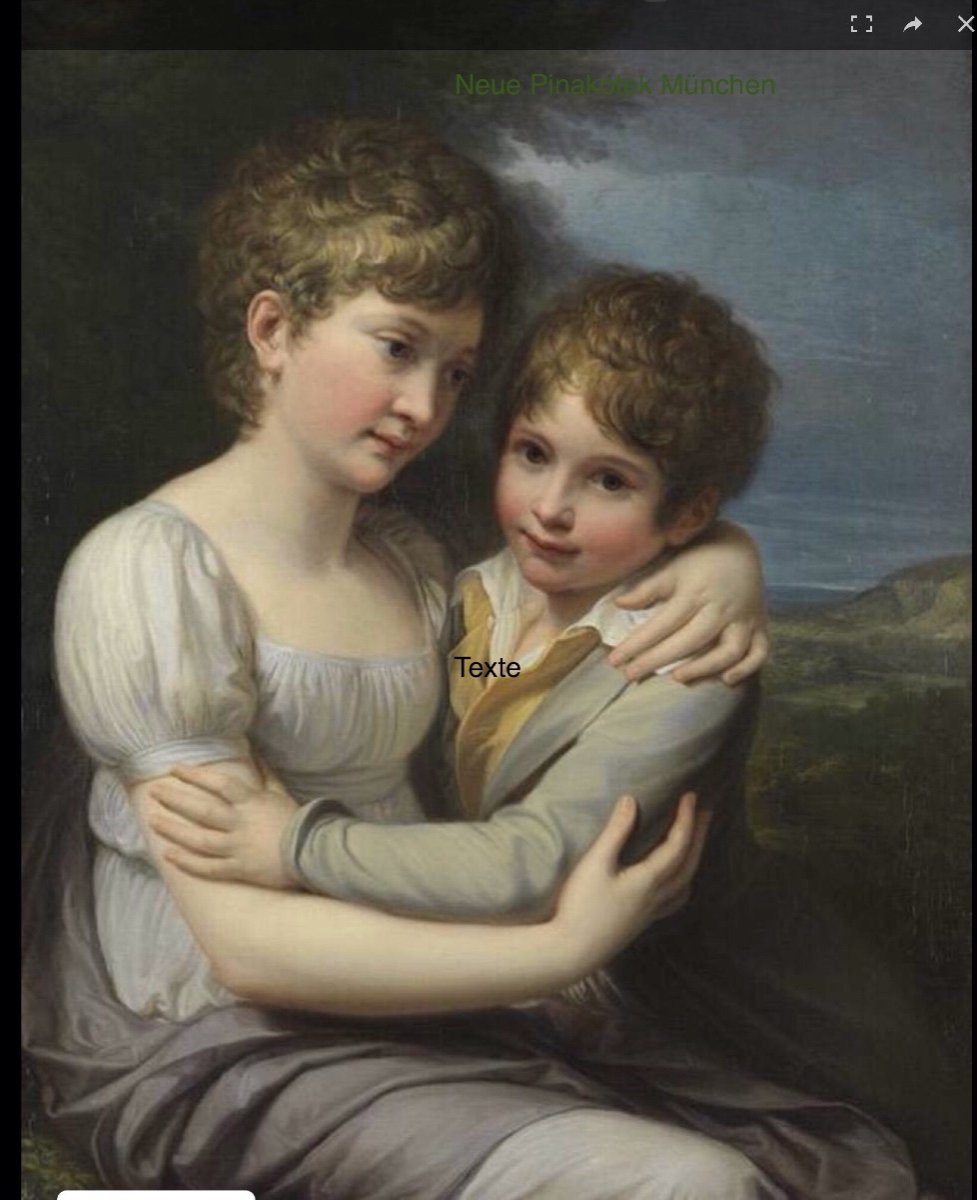 « Carlotta et Raffaello » réplique  d’époque de l’original de Andrea Appiani (1754-1817) Milan -photo-3