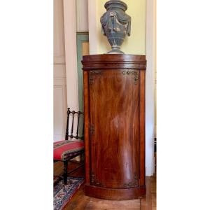 Pair Of Neo Classical Mahogany Pedestals-cabinets 