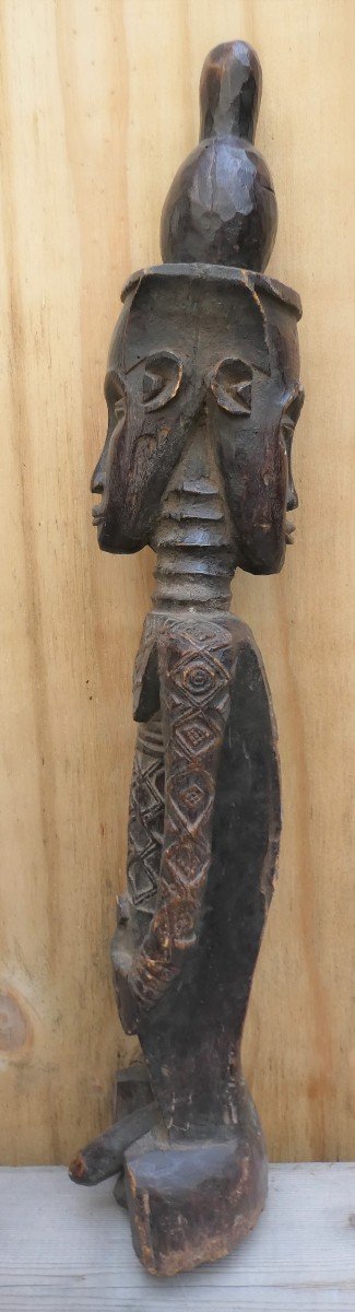 Ndengese Statue - Congo Janus-photo-4