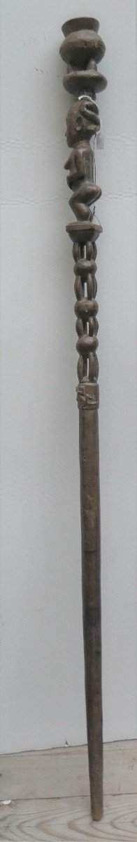 Yoruba Scepter Cane From Nigeria-photo-2