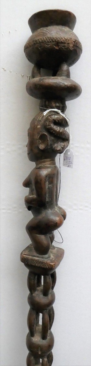 Yoruba Scepter Cane From Nigeria-photo-4