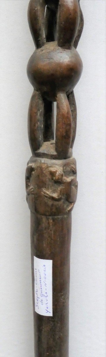 Yoruba Scepter Cane From Nigeria-photo-4