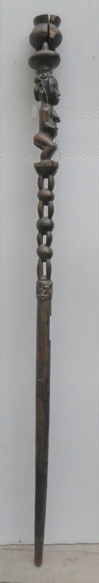 Yoruba Scepter Cane From Nigeria