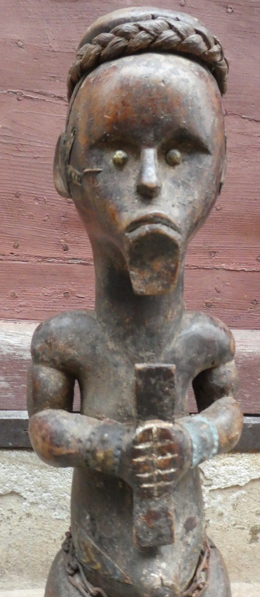 Fang Reliquary Statue From Gabon-photo-2