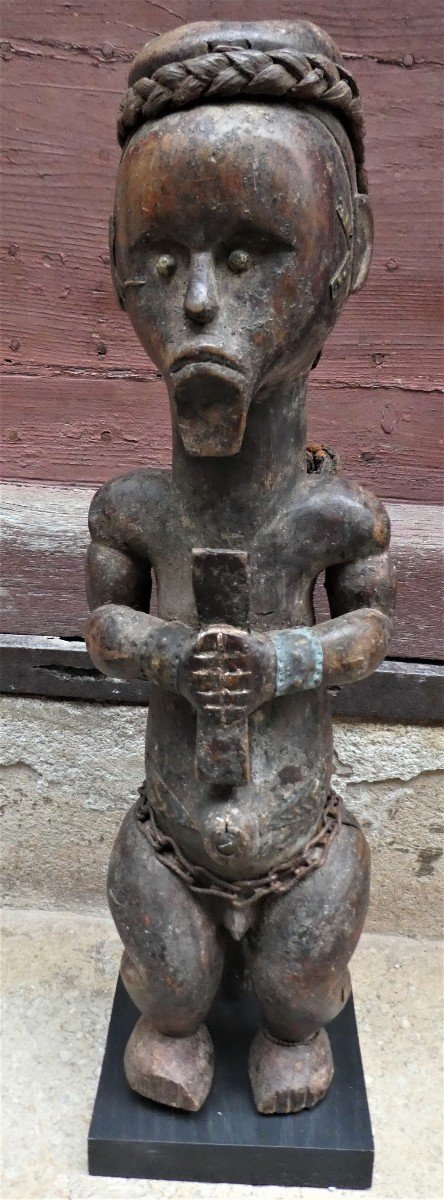 Fang Reliquary Statue From Gabon-photo-6