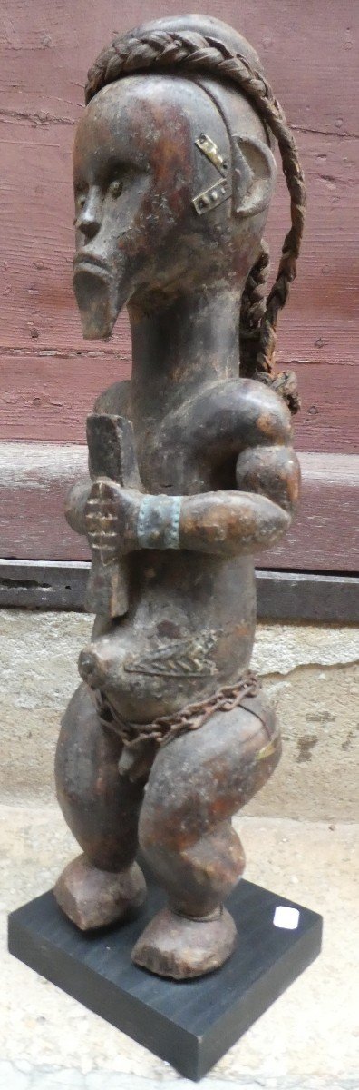 Fang Reliquary Statue From Gabon