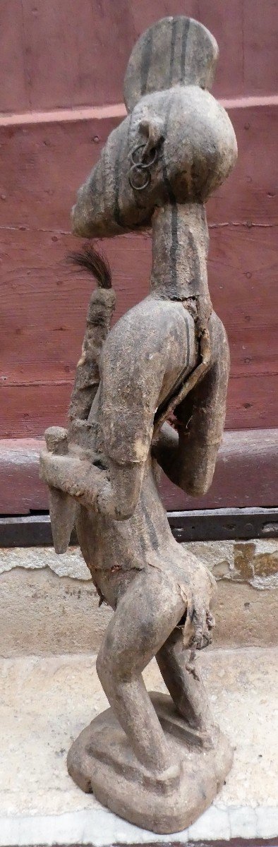 Statue Du Poro Senoufo De Côte d'Ivoire-photo-4