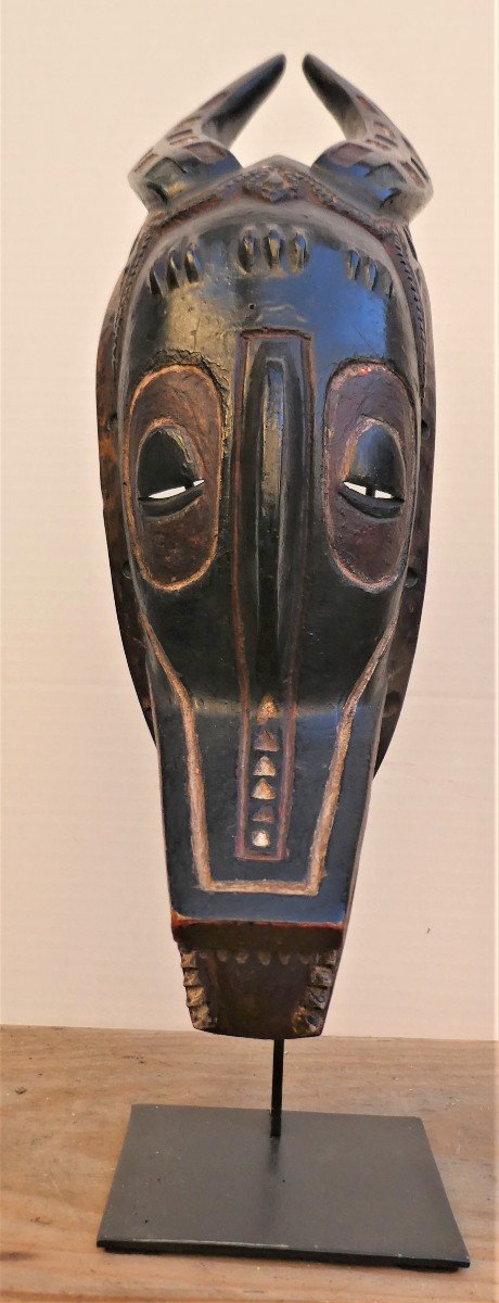 Gouro Mask From Ivory Coast-photo-2