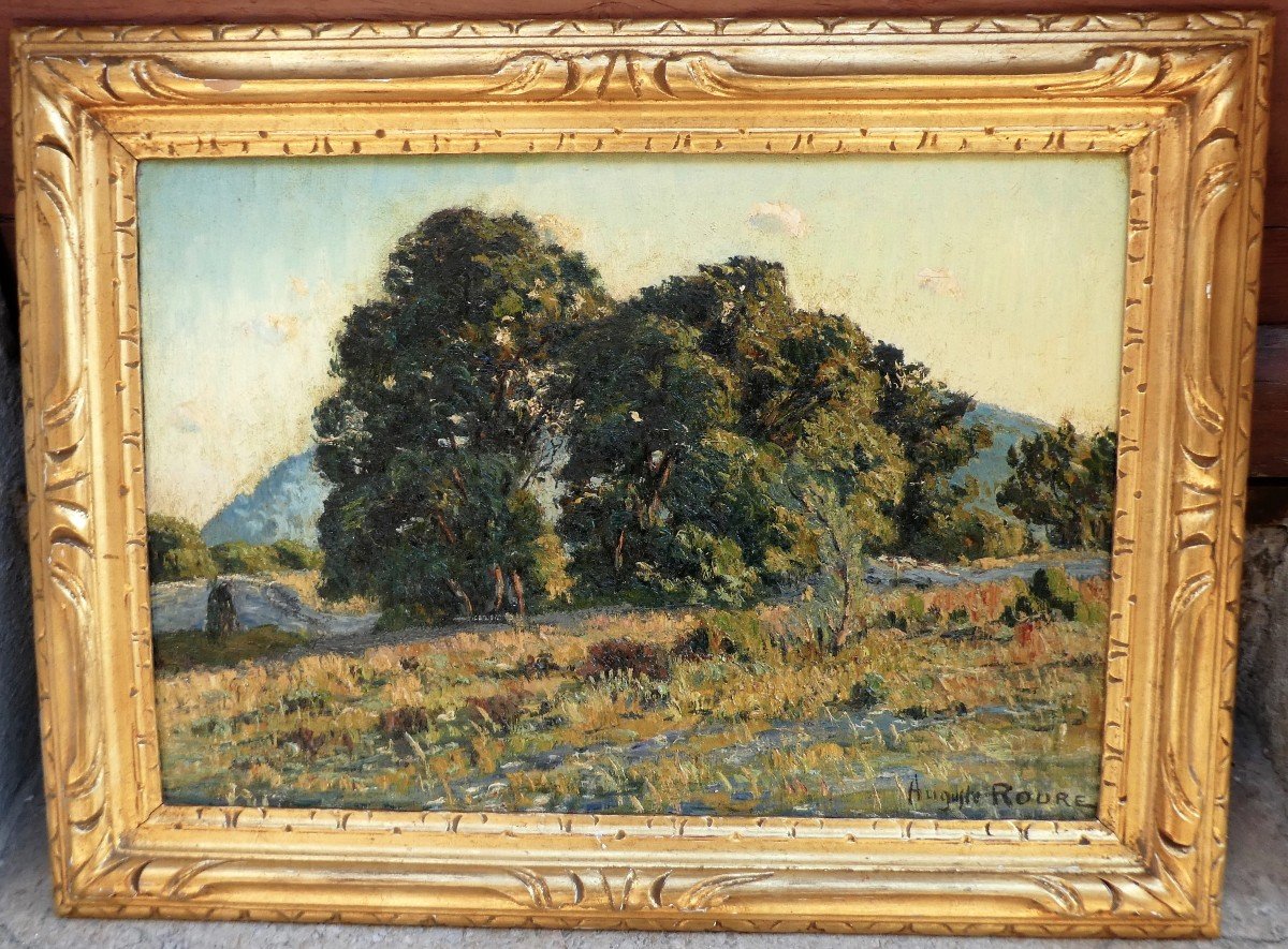 Campagne En Provence Par Auguste Roure 1878-1936