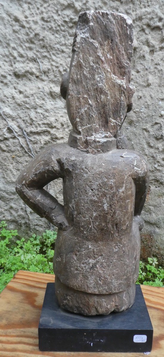 Fumani Stone Chief Figure From Congo-photo-8