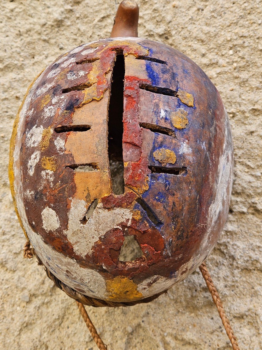 Afikpo Calabash Dance Mask From Nigeria-photo-2