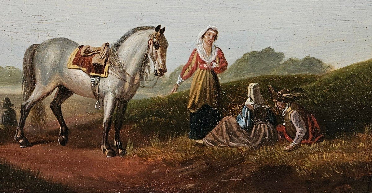Country Scene By Jacques Swebach-desfontaines 1769-1823-photo-1