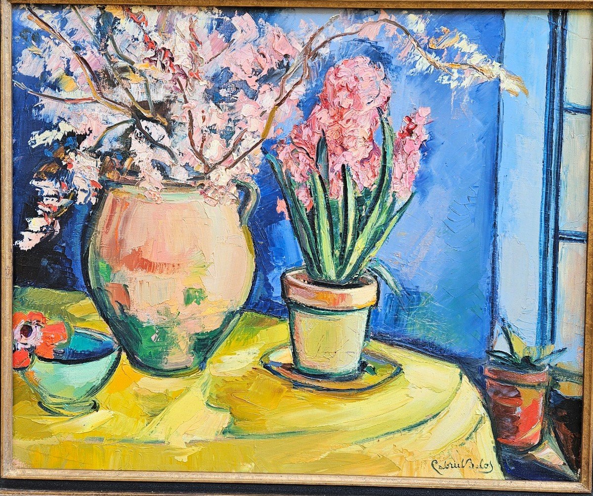 Nature Morte Par Gabriel Belot 1882-1962-photo-2