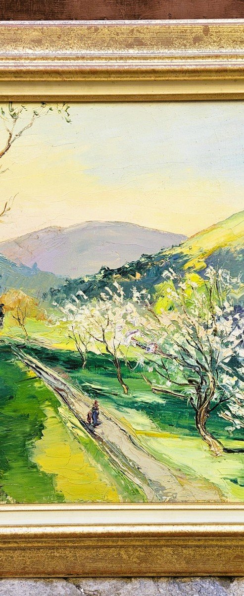 Landscape Of Provence Pat Gabriel Belot 1882-1962-photo-5