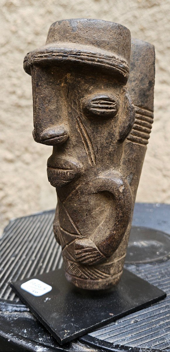 Bamoun Pipe Bowl From Cameroon