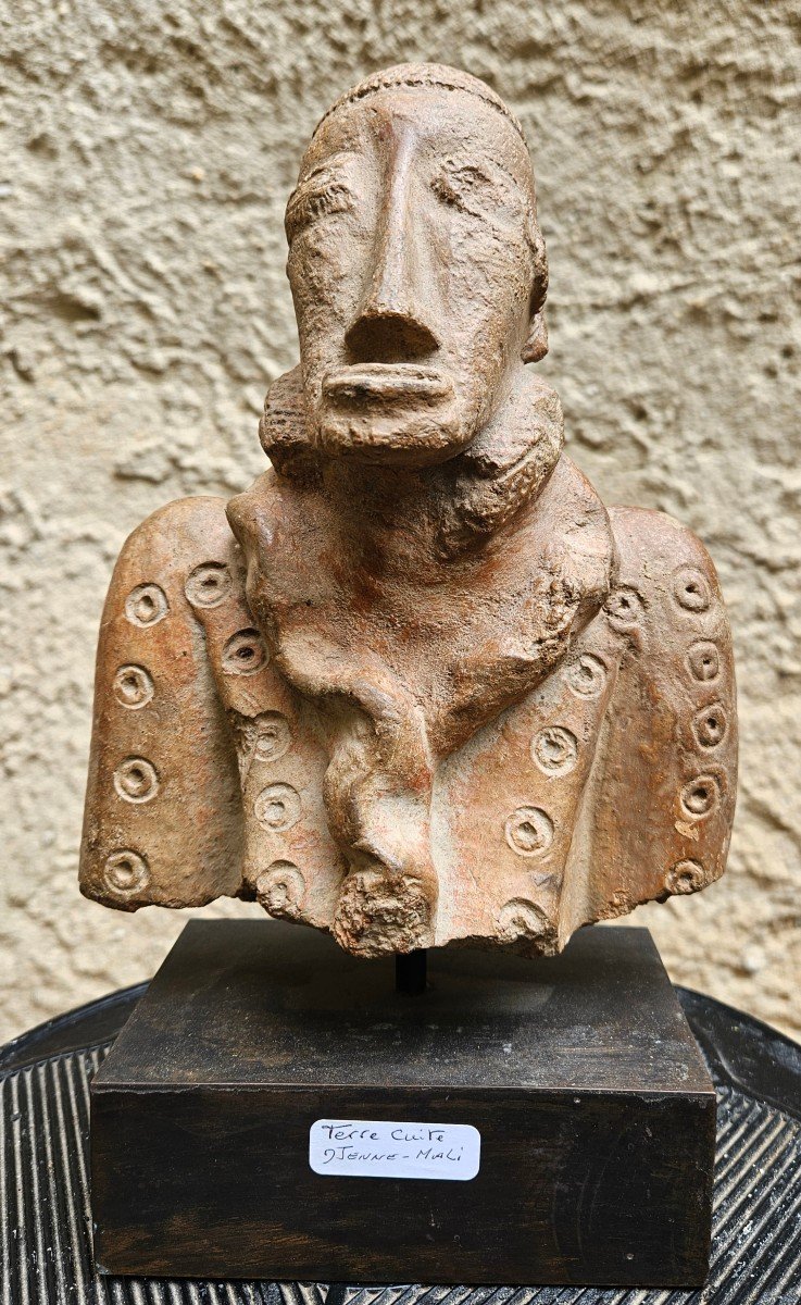Terracotta Bust Djenné From Mali