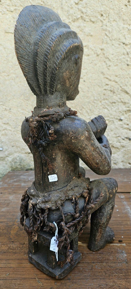 Baoule Statue From Ivory Coast-photo-2