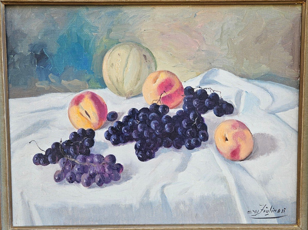 Premiers Raisins Par Costanzo Waldemaro Figlinesi 1912-1991-photo-2