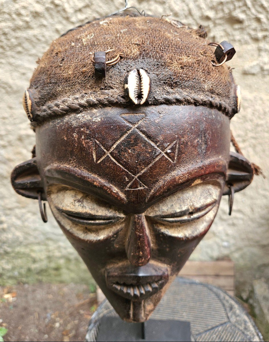 Masque Pwo des Tchowke de l'Angola-photo-4