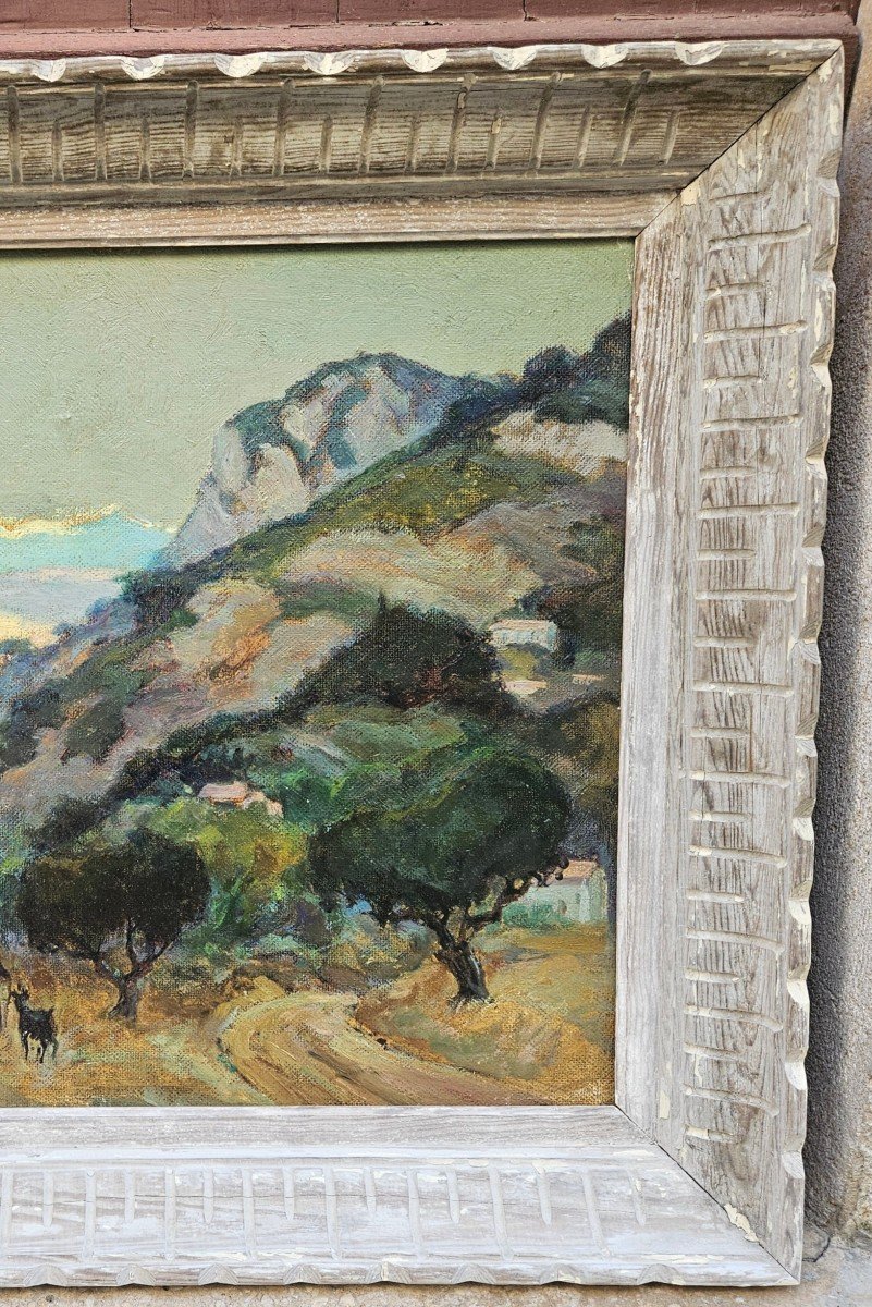 Surroundings Of Toulon By René Mailhe 19th-20th Century-photo-4